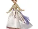 Hasbro Frozen Fashion Doll Arendelle Anna con Abito Bianco Scintillante da Viaggio Ispirat...