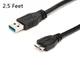 KUYiA Cavo USB maschio 3.0 a micro usb 3.0 Maschio 0,75 mt Fino a 5 Gbps di velocità Cavi...