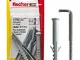 Fischer, Tasselli prolungati S 8 R W K con cancano