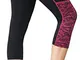 New Mincc 3/4 Sportivi Leggings Sport Garment Leggins Sportivi da Donna a Vita Alta Pantal...