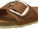 Birkenstock Madrid Big Buckle, Ciabatte Donna, Marrone (Cognac Cognac), 39 EU