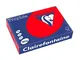 Clairefontaine Trofeo 1004 – Risma di 250 fogli carta 160 g Formato A4 Rosso