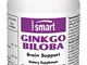 Supersmart MrSmart - Nutrizione cerebrale - Ginkgo Biloba - Estratto standardizzato (50:1)...
