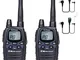 Comtechlogic 12Km Midland G7 PRO Dual Band LPD Lungo Raggio Doppio Pmr 446 Senza Licenza R...