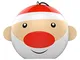 Celly Funny Santa Mini Altoparlante, Portatile e Semplice da Usare con Amplificatore 2W, R...