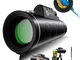 Telescopio Monoculare - Monoculare ad alta definizione 12X50 FMC BAK4 HD 【Visione diurna...