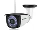 SV3C Videocamere di Sorveglianza WIFI Esterno 720P con Rilevamento del Movimento,IP66 Tele...