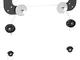 Sopar 23130 Multi Slim Supporto per TV 60-6060 60" Nero