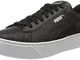 PUMA Vikky Platform Glitz Jr, Scarpe da Ginnastica Donna, Nero Black Black, 36 EU