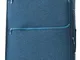 Trolley Valigia Grande Morbida in Poliestere 4 Ruote TSA Ravizzoni Nettuno Blu