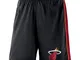 GXHUI Maglia NBA Uomo Miami Heat # 3 Pantaloncini da Basket Wade Pantaloncini Sportivi Tra...