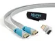 MutecPower Cavo piatto HDMI ad alta velocità con Ethernet (5 M) 1.4a - Supporto 3D e Canal...