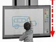 iMount Balancelift per Lavagna interattiva e LED/LCD Touch Screen di Peso 23 – 40 kg, Alte...