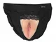 Ajusen Sexy Hide Gaff Falso Vagina Underwear Siliocne Panty Vagina Shapewear per Transgend...