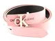 Calvin Klein Skinny Reversible Monogram W85 Black/Pink