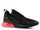 Nike Air Max 270, Scarpe da Fitness Uomo, Multicolore (Black/Black-Hot Punc 010), 44 EU