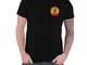 Imagine Dragons T Shirt Origins Lotus Band Logo Nuovo Ufficiale Uomo Nero Size M
