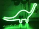 Insegna Al Neon Di Dinosauro, Batteria o USB, Insegna Da Parete per Regalo per Bambini, Ca...