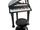 Bontempi- HarmonyKeys-Piano Elettronico 31 Tasti con Microfono e Sgabello per Crescere con...