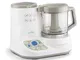 Nuvita 1966 Cuocipappa Pappasana Vapor Combo 2 – 6 in 1 Mini Robot per Pappe - Cuoce a Vap...