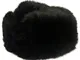 Colbacco Nero in Pelliccia di Coniglio - Russo Originale Ushanka - Taglia Disponibile: (XL...