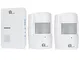 1byone Allarme Wireless senza Fili per la Sicurezza del Vialetto, Campanello PIR, 1 Ricevi...