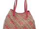 Guess Vikky Large Tote Red Multi