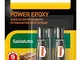 Pattex Power Epoxy Saldatutto 5 minuti, forte colla epossidica bicomponente a elevata tenu...