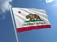 Bandiera CALIFORNIA 70x100 cm in poliestere NAUTICO 115 gr/mq con doppia piega perimetrale...