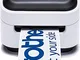 Brother VC-500W Stampante di Etichette a Colori con Tecnologia ZINK Zero Ink, Connettività...