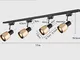 JGD Faretti a Led Illuminazione Nordic Track Inizio Soggiorno Lights Backdrop Guardaroba L...