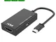 Adattatore MHL, MHL a HDMI, Micro USB a HDMI, Convertitore dispositivo Android HDMI, Adatt...