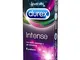 Durex Intense Preservativi Stimolanti con Nervature e Gel Stimolante, 6 Profilattici