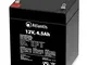 Atlantis Land A03-BAT12-4.5A Acido piombo (VRLA) 4.5Ah 12V batteria UPS [Italia]