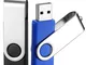 2 Pezzi Chiavetta USB 64GB USB Flash Drive Memoria Esterna Penna USB 64 Giga Pendrive USB...