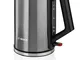 Bosch TWK7101GB - Bollitore City da 1,7 litri, 3000 W, in acciaio INOX Antracite