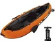 Lhlbgdz Kayak Gonfiabile, elica per Due Persone a Doppia Canoa, (Dimensioni: 330 * 94 cm)