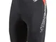 Speedo Boom Splice Jammer da Uomo, Boom Black/White/Lava Red, 36 (IT 50)