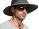 EINSKEY Cappello Pescatore Uomo Donna Estivo Anti UV Tesa Larga Bucket Hat per Pesca, Camp...