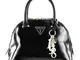 Guess Maddy Small Dome Satchel Black Multi