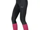 GORE WEAR R3 7/8, Calzamaglia Donna, Nero/Fucsia (Jazzy Pink), 40