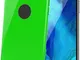 Celly-TPU - Cover Posteriore per iPhone XR, Verde Lime