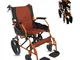 Mobiclinic®, Sedia a rotelle, Pieghevole, Leggera, Seduta 41 cm, Due sistemi frenanti, Sch...