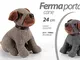 Gicos Ferma Porta Forma Cane 24 cm Colori Grigio o Tortora fermaporta 755064