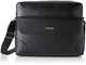 Guess Manhattan, Borsa Messenger Uomo, Nero (Black), 8x25x33 cm (W x H x L)