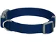 UMI. Essential Classic, Collare per Cani, S, Collo 30-40 cm, Regolabile, Colore Blu Navy T...