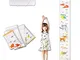 Bambini Parete Metro RighelloBambini Grafico Altezza con Cartoon Fox PatternRighello Rimov...