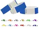 500 pezzi - 19 mm Tyvek Wristbands, Tyvek Braccialetti, Tyvek Bracciali, Festival Braccial...