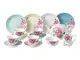 Royal Albert Miranda Kerry Everyday 40034018 - Set da tè da 15 pezzi, piattino, piatto lat...