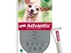 Advantix® Spot-on antiparassitario per Cani fino a 4 Kg, 4 pipette da 0.4 ml. Elimina zecc...